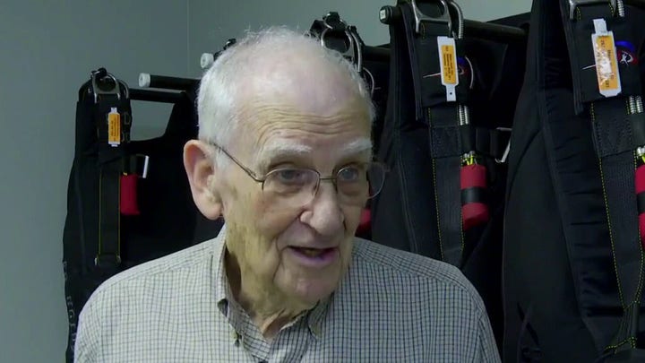 Korean War vet skydives to celebrate 95th birthday