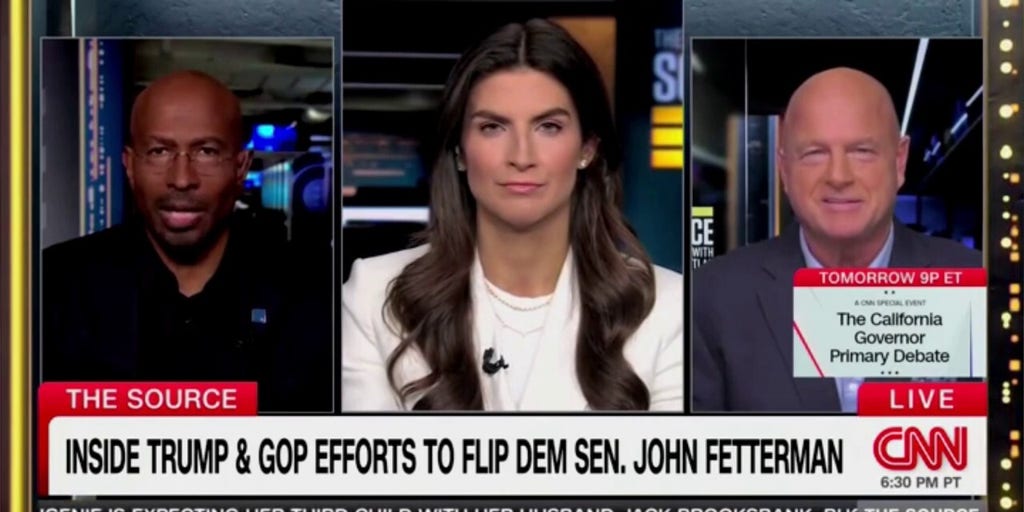 Van Jones defends Fetterman's Democratic status, says it shouldn't be 'illegal' to be moderate