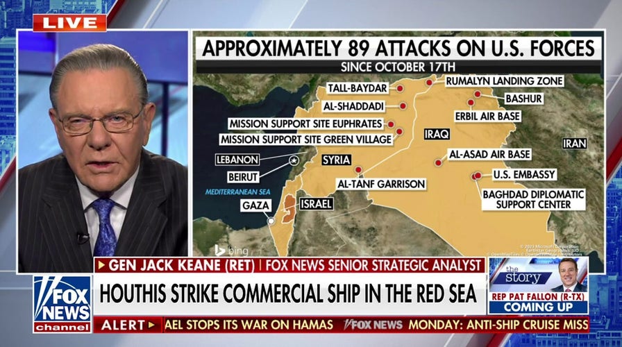 Gen Jack Keane: The weakness the US is displaying here is 'shameful'