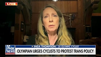 3-time Olympian urges cyclists to 'take a knee' to protest trans policy: 'Save women's sports'