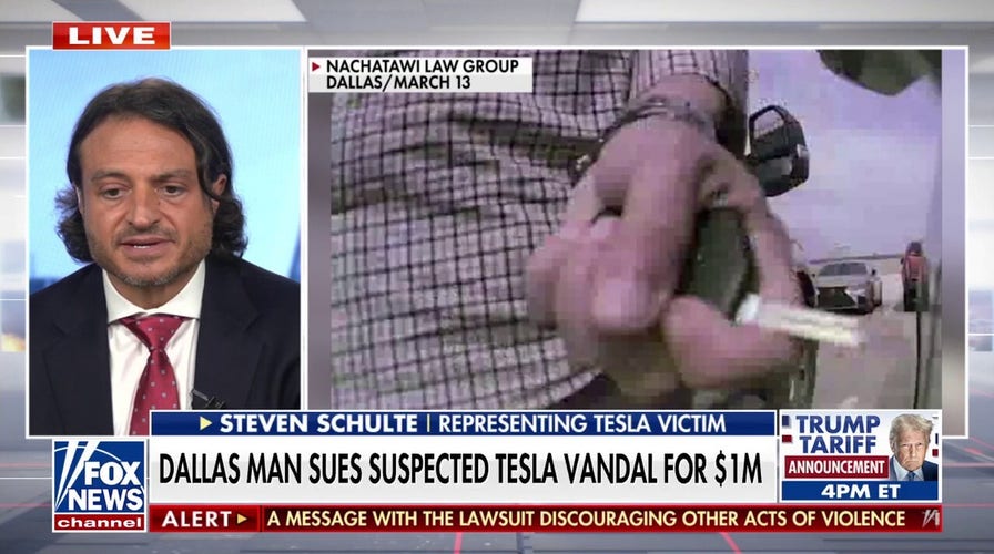 Lawyer of Dallas Tesla attack victim calls out violent protests: 'We have to put a stop to it'
