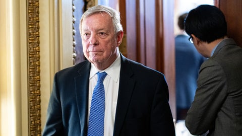WATCH LIVE: Longtime Dem senator Dick Durbin announces he won’t seek re-election - Fox News