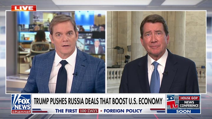 Trump is 'shifting the conversation' to reach a deal with Russia, says Sen. Bill Hagerty