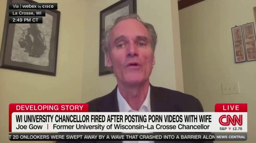 University chancellor who posted porn videos with wife speaks out after firing