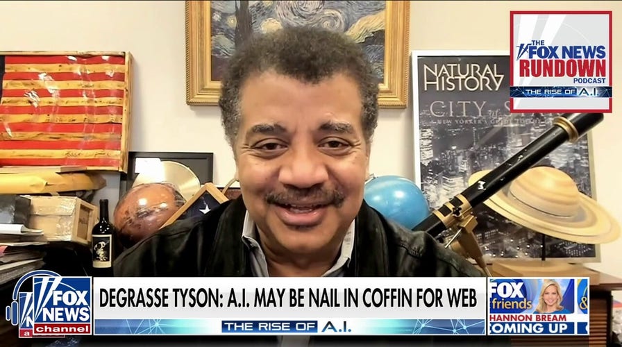 Astrophysicist Neil deGrasse Tyson warns AI could be 'nail in the coffin' for the internet