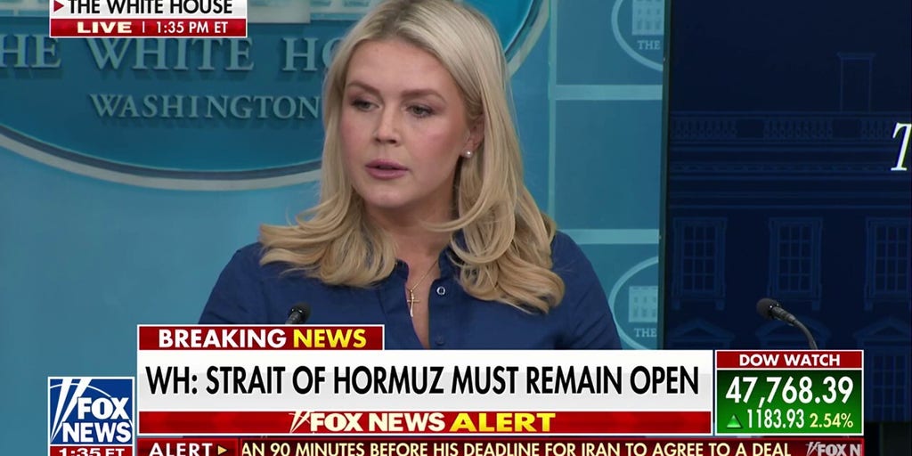 Karoline Leavitt: Public reports that Iran is closing Strait of Hormuz are false
