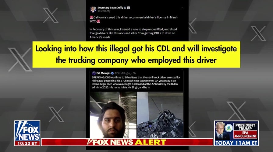 Illegal immigrant truck driver charged in deadly California crash