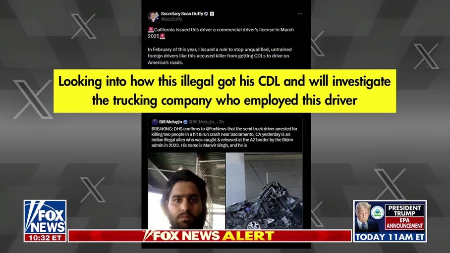Illegal immigrant truck driver charged in deadly California crash