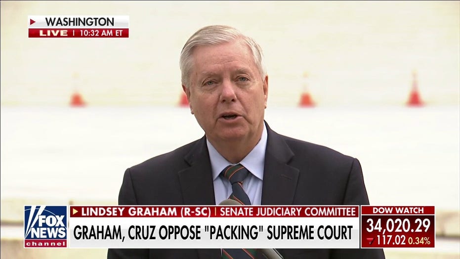 Senators deliver remarks to SCOTUS against judicial packaging