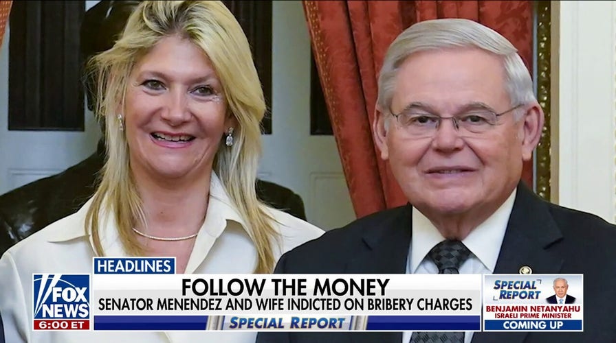Senator Menendez and wife indicted on 'serious' bribery charges