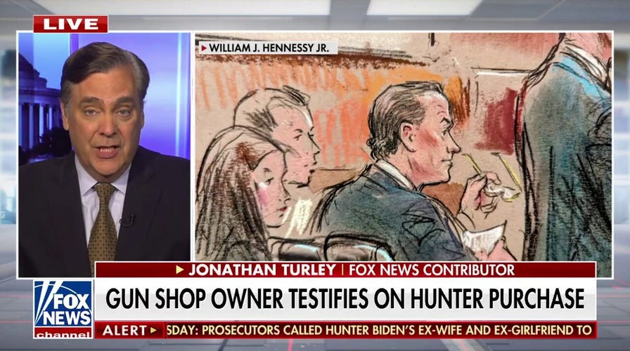 Jonathan Turley reveals why Hunter Biden isn't pleading guilty in gun trial: 'This is Biden town'