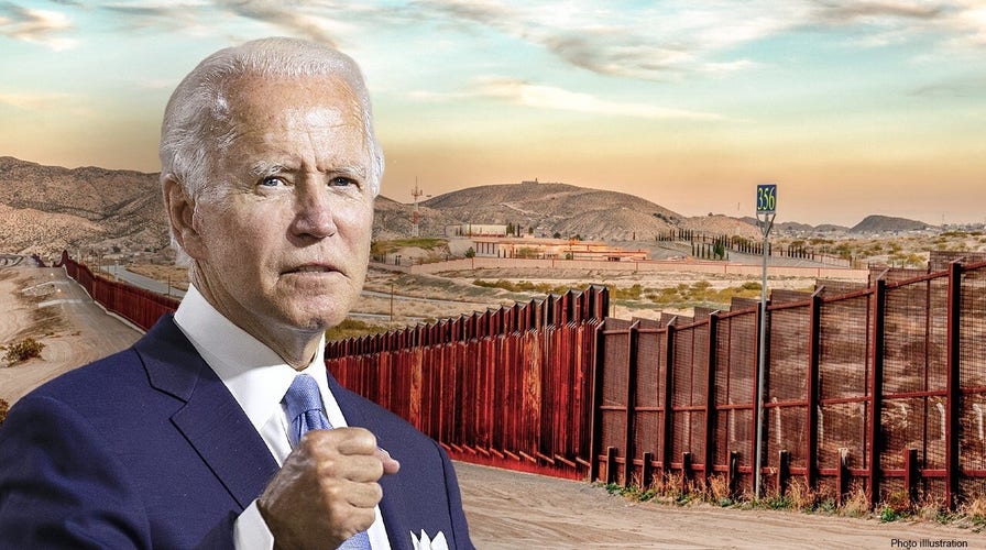 Biden builds beach home fence after halting border wall construction