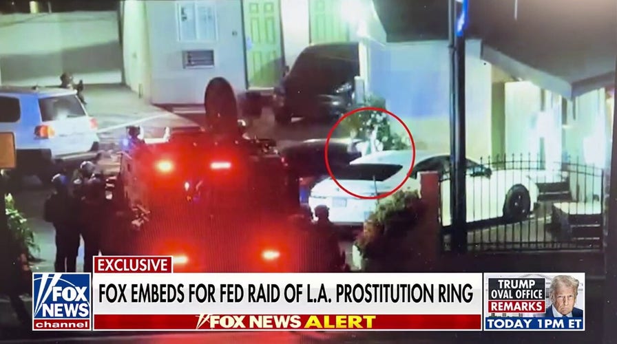Fox embeds with federal agents, LAPD for sex trafficking bust