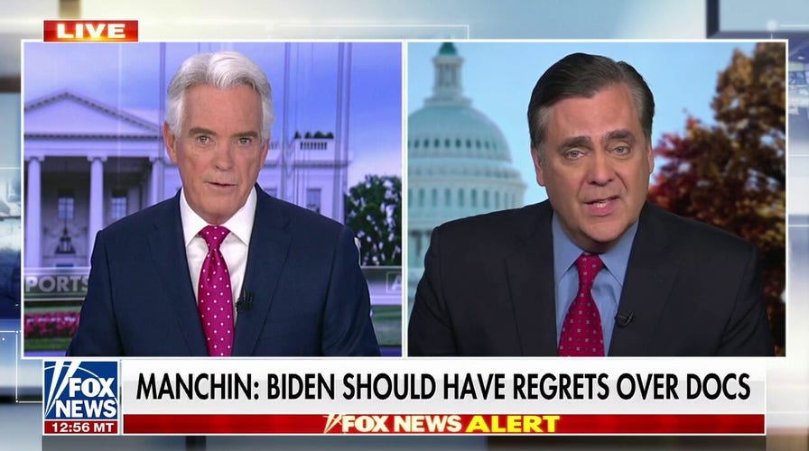 Jonathan Turley: White House refusal to answer questions on Biden classified documents 'infuriating'