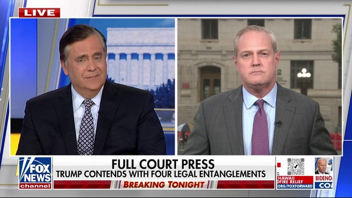 Jonathan Turley: Trump-Georgia indictment creating 'slippery slope' for elections across America