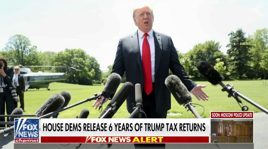 Released Trump tax returns show payments ranged from almost $1 million to nothing