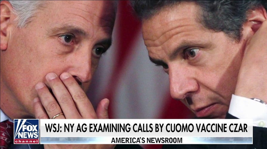 WSJ: New York AG examining calls to officials by Cuomo vaccine czar
