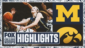 No. 6 Michigan Wolverines vs No. 13 Iowa Hawkeyes Highlights 🏀 FOX College Hoops