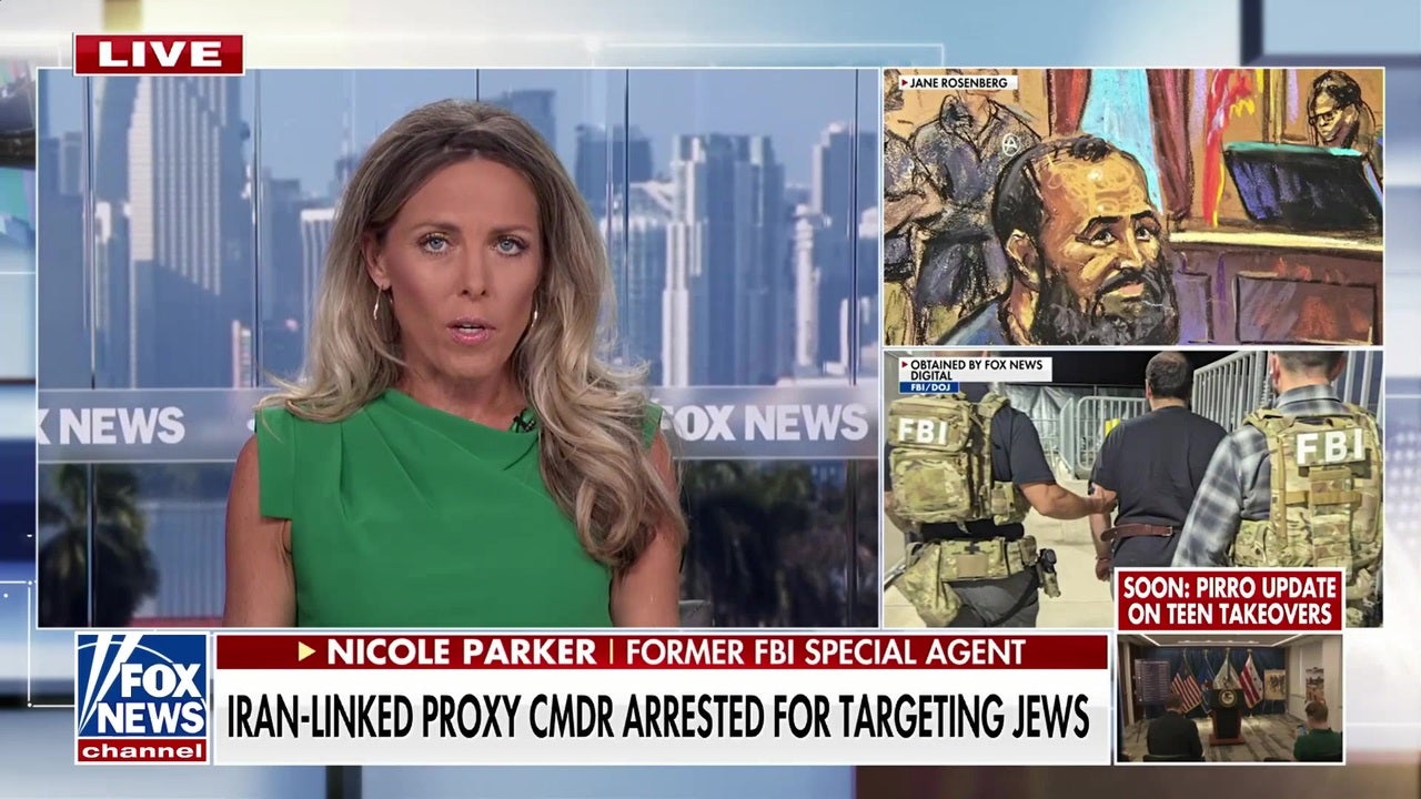 Iran-linked proxy commander arrested for allegedly targeting Jewish institutions