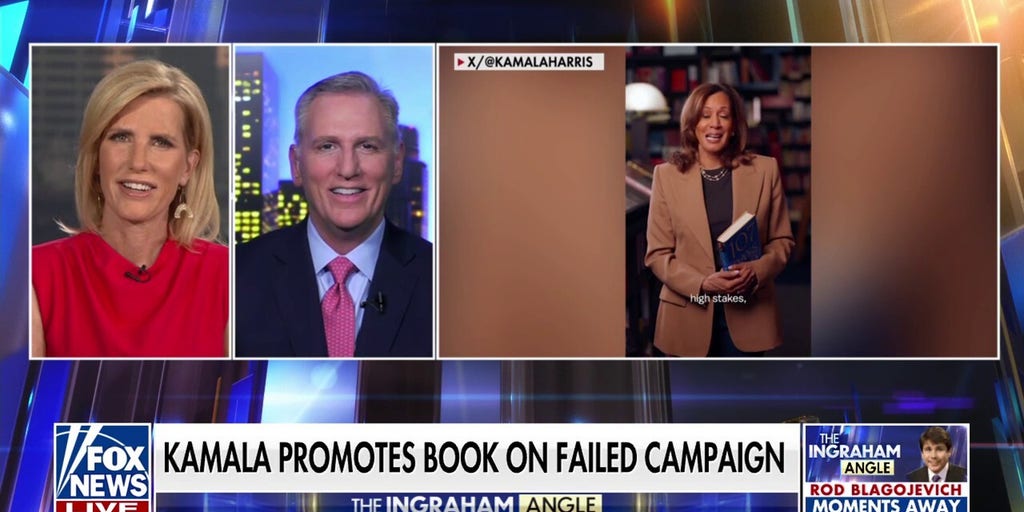 Kevin McCarthy says Kamala Harris’ book teaches candidates 'how not to run a campaign’