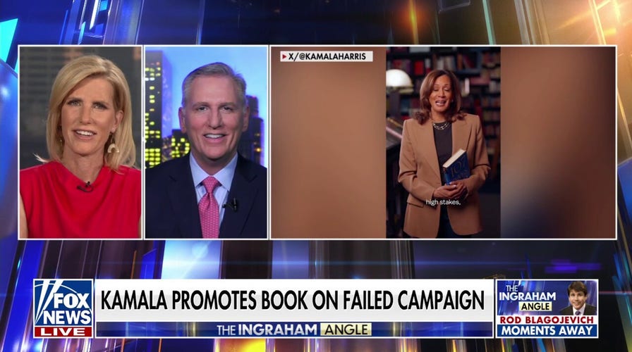 Kevin McCarthy says Kamala Harris’ book teaches candidates 'how not to run a campaign’