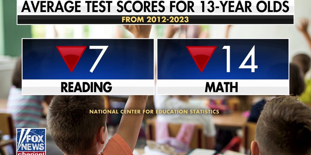 Trump eyes education reform as math, reading scores hit lowest level in last decade