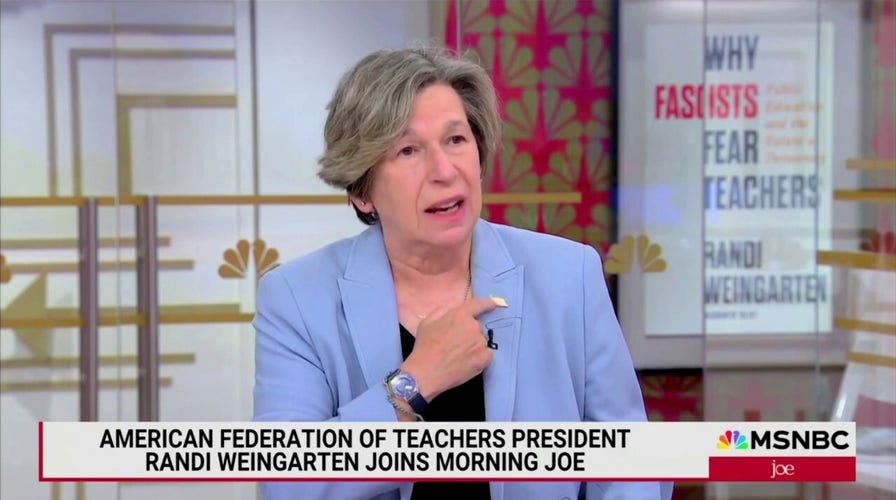 AFT boss Randi Weingarten suggests U.S. under 'Nazi occupation' with latest protest symbol