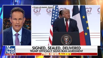 Trump signs Iran memorandum of understanding
