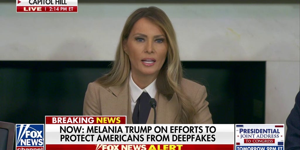 First lady melania trump highlights importance of the take it down act