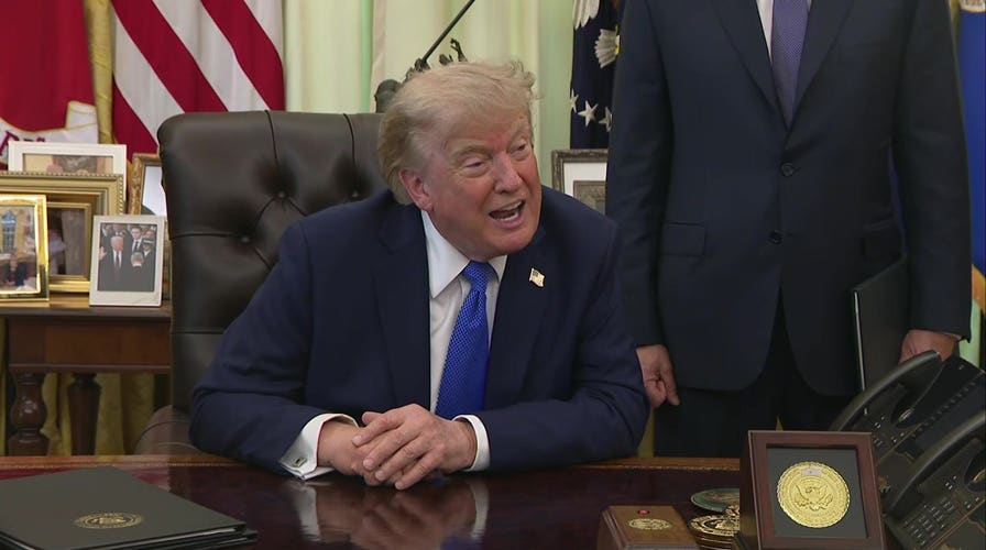 President Trump defends US munitions supply amid $21 billion restocking request