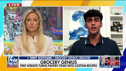 Teen creates AI website Grocery Genius to combat food waste