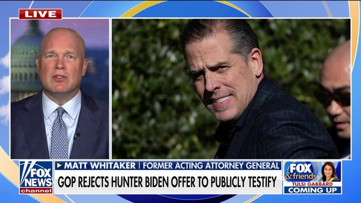 Republicans reject Hunter Biden's offer to publicly testify in House probe