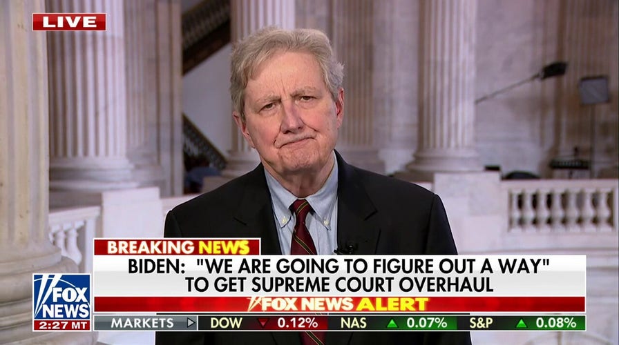 No one is taking Biden’s Supreme Court proposal seriously: Sen. John Kennedy
