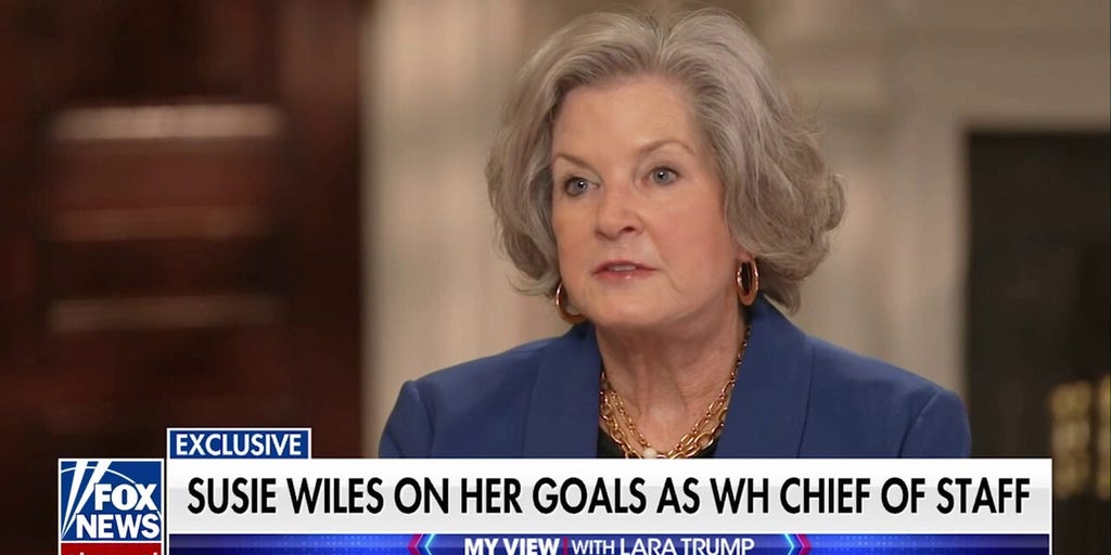 Susie Wiles describes being first female chief of staff