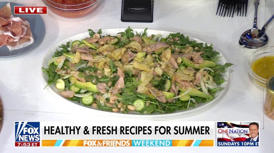 Food expert shows off fresh recipes to add to your summer menu