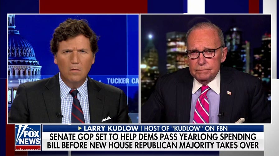 Larry Kudlow on the Senate GOP: Supporting the omnibus spending bill is 'undemocratic beyond belief'