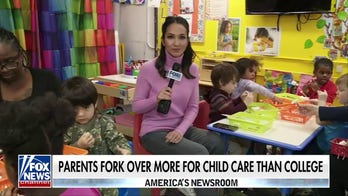 Child care costs outpace college tuition: Report