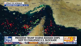 US blockade on Strait of Hormuz in effect as Trump warns Iranian ships will be eliminated