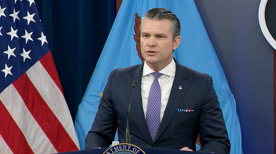  Pentagon officials clasp  property   briefing aft  Iran ceasefire