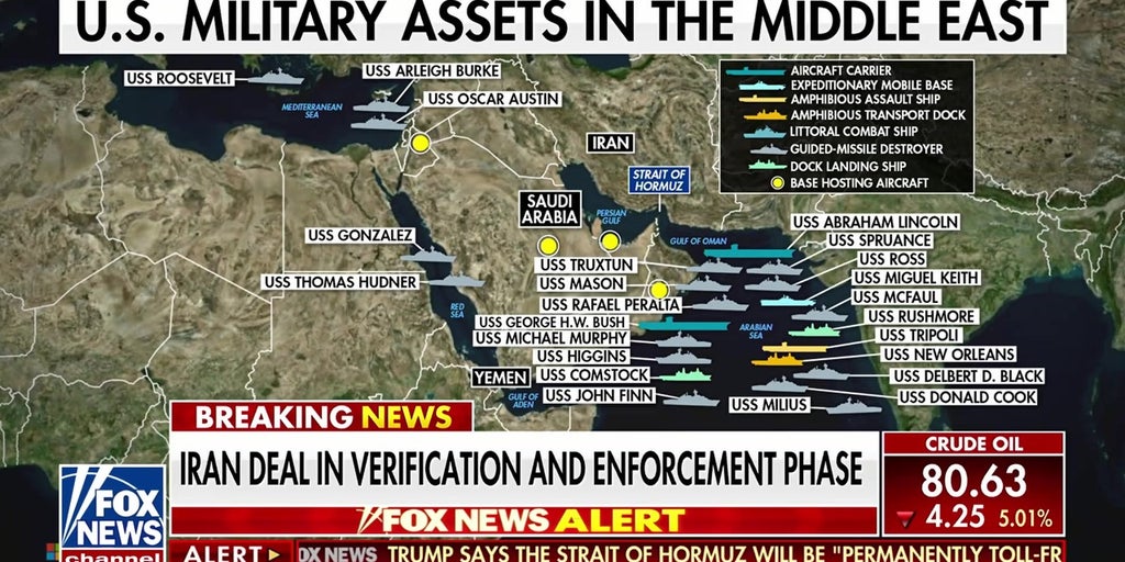 US poised to keep military assets in Middle East amid Iran deal