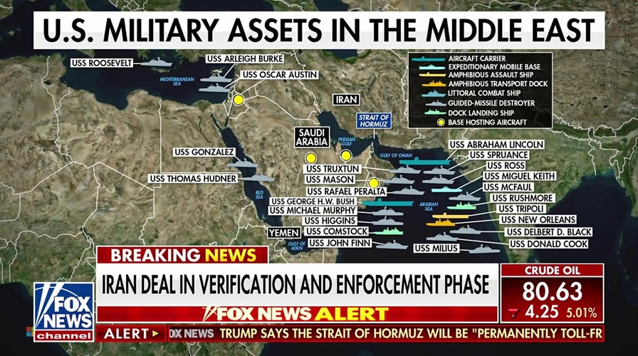 US poised to keep military assets in Middle East amid Iran deal