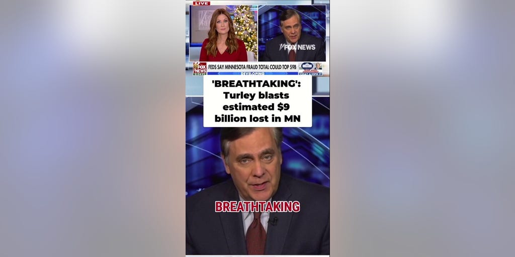'WILLFUL BLINDNESS': Turley calls out Minnesota leaders amid 'breathtaking' fraud accusations