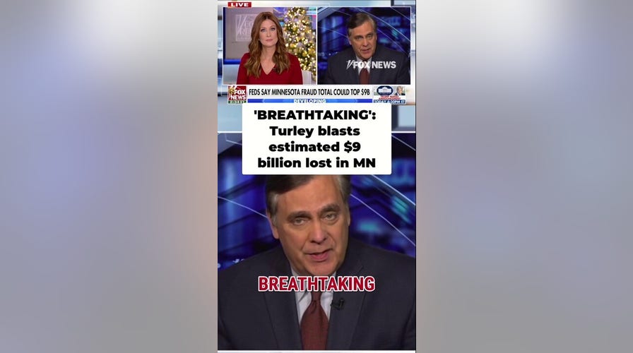'WILLFUL BLINDNESS': Turley calls out Minnesota leaders amid 'breathtaking' fraud accusations
