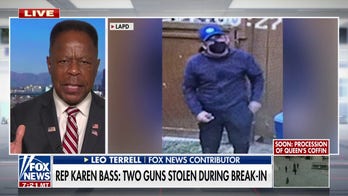 Terrell rips Los Angeles Democrat whose guns were stolen from home: 'No one feels safe here'