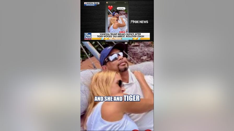 Vanessa Trump posts NEW representation   with Tiger Woods aft  play  legend’s DUI arrest