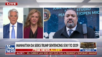 Manhattan DA seeks stay on Trump sentencing 