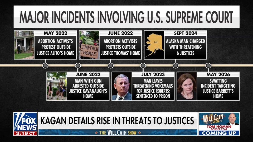 Justice Amy Coney Barrett shares emotional account of son asking about bulletproof vest