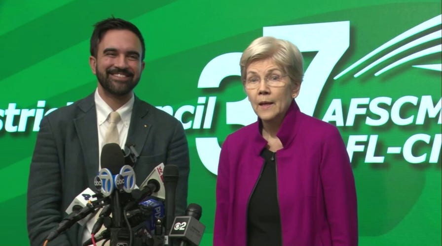 Progressive champion Sen. Elizabeth Warren, teaming up with Zohran Mamdani, says the NYC Democratic mayoral nomine 'walking the walk'