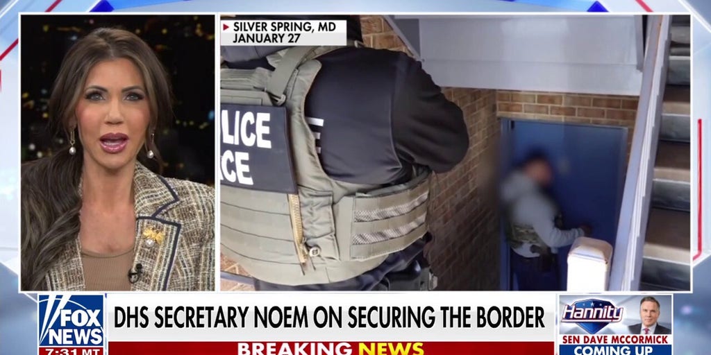 Kristi Noem on the border: Scales of justice have been 'balanced'