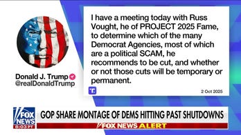 Trump teases upcoming meeting to slash 'Democrat Agencies': Most are a 'political SCAM'